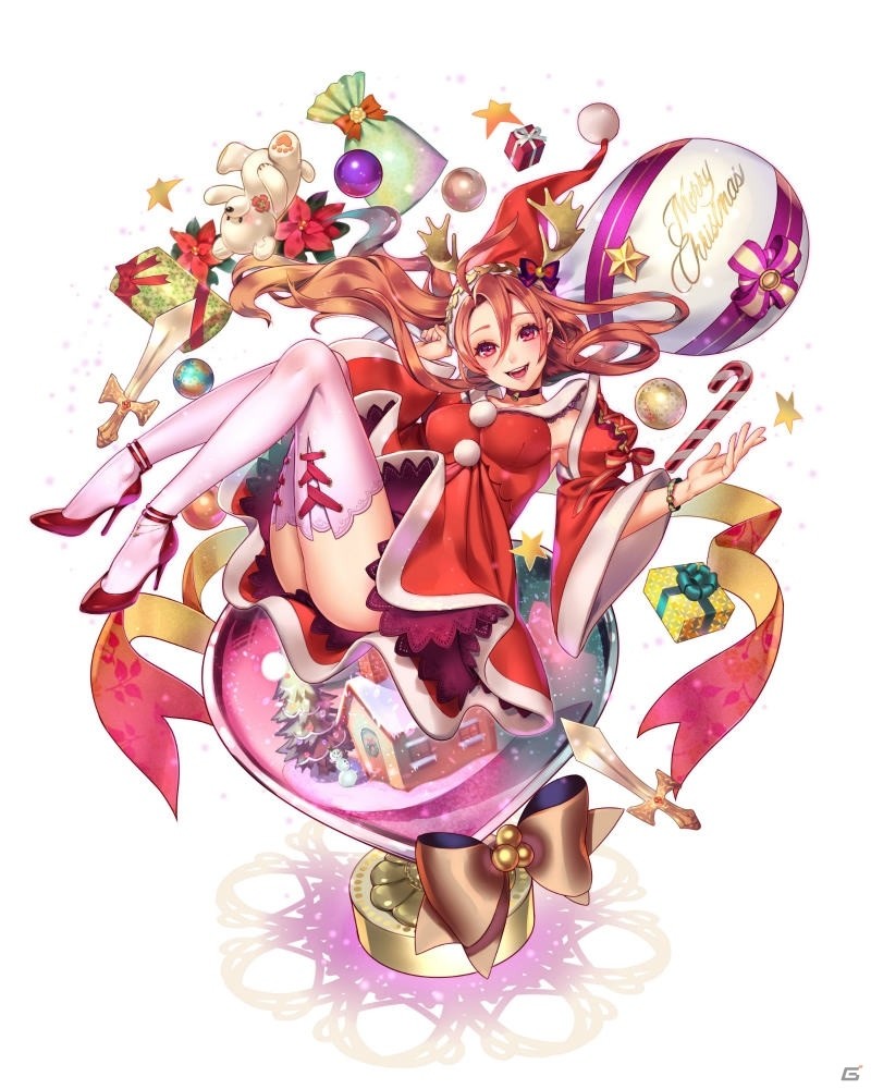 iOS/Android「ファントム オブ キル」クリスマスユニット確定ガチャチケットが12月25日まで配布！新ユニット&コラボカフェの情報もの画像2