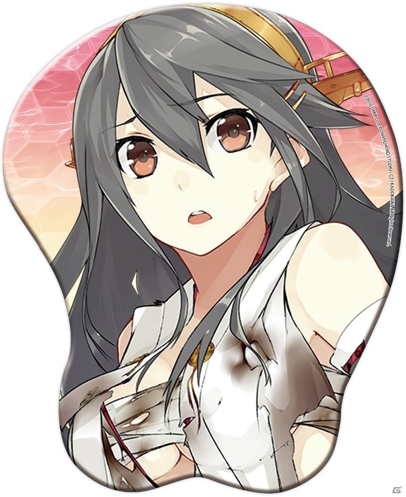 バスト部分に“凸”モールドを実装した「立体マウスパッド凸『艦隊これくしょん -艦これ-』」第3弾が2016年3月下旬に発売の画像2