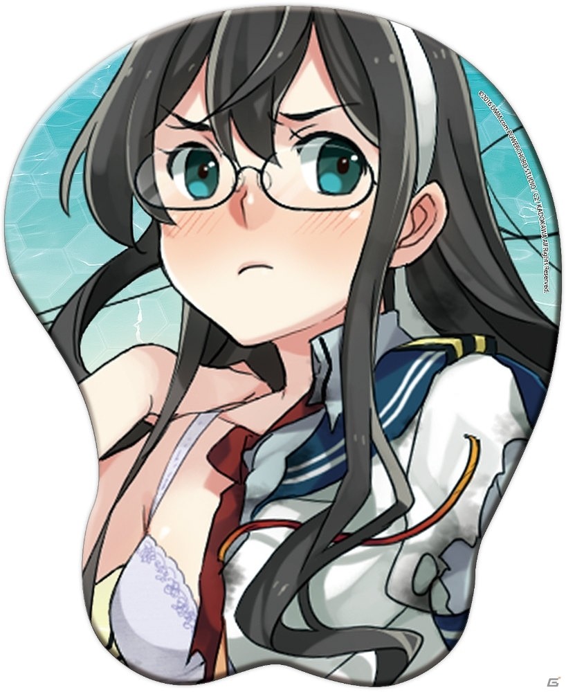 バスト部分に“凸”モールドを実装した「立体マウスパッド凸『艦隊これくしょん -艦これ-』」第3弾が2016年3月下旬に発売の画像5