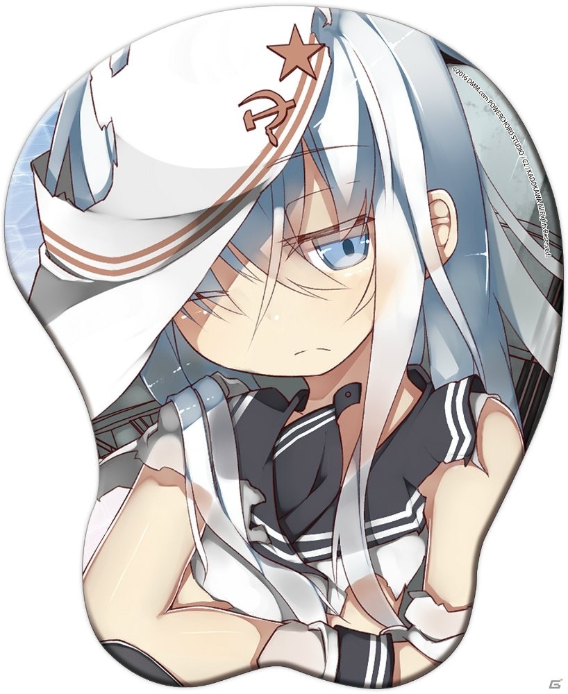 バスト部分に“凸”モールドを実装した「立体マウスパッド凸『艦隊これくしょん -艦これ-』」第3弾が2016年3月下旬に発売の画像7