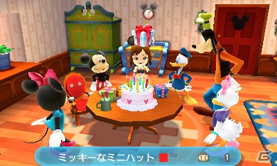 3DS「ディズニー マジックキャッスル マイ・ハッピー・ライフ2」ワールド、カフェでできることを紹介！お気に入りのシーンはSNSで共有可能の画像39