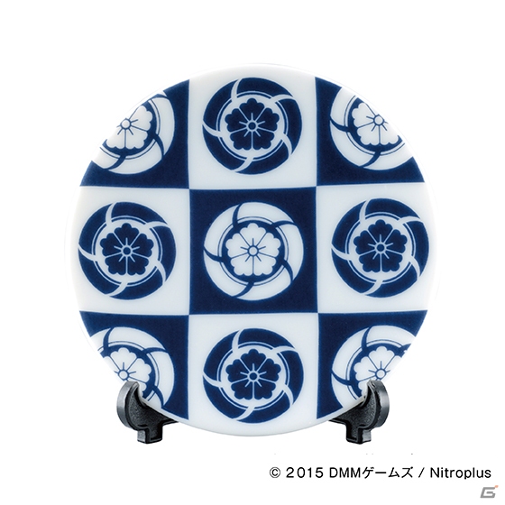 「刀剣乱舞-ONLINE-」と美濃焼がコラボ！三日月宗近や鶴丸国永らの紋がデザインされた4種類の豆皿セットが登場の画像7