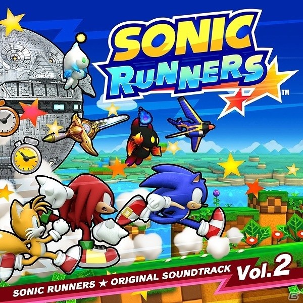 「ソニック ランナーズ」ゲーム内楽曲を収録した第2弾オリジナルサウンドトラックが配信開始！の画像1