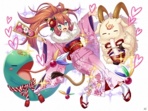 iOS/Android「モン娘☆は～れむ」お正月イベント「お正月モン娘だらけの超・初詣！」が12月26日より開催！の画像3