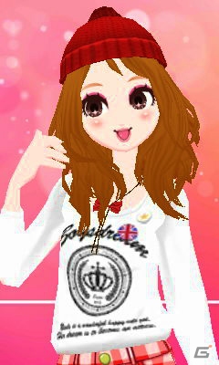 3DS「ドリームガール プルミエ」自慢のコーデを投稿＆投票できる「マイファッションスナップ」が公開！クリスマスプレゼントのパスワードもの画像5