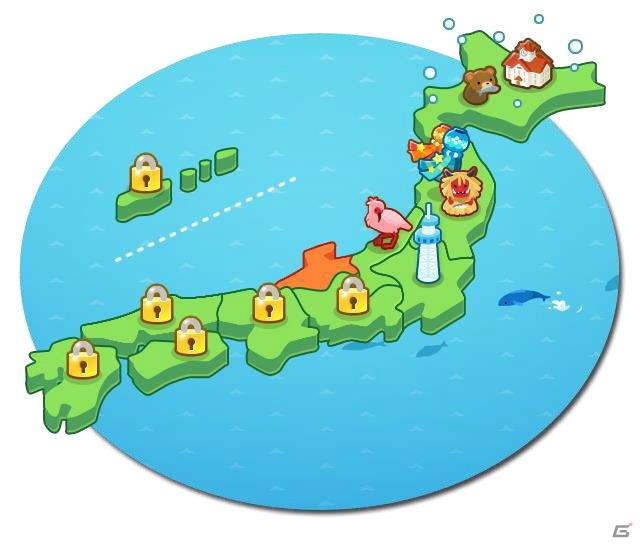 iOS/Android「LINE PLAY」の「てのひらファーム」に新エリア「北陸」が実装！お世話ゲームに新ステージも登場の画像2