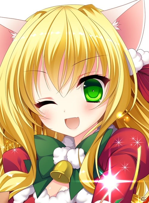 ニコニコアプリ「桃色大戦ぱいろん・生」ご主人様メリークリスマスだにゃ！ちまりのクリスマス限定版が登場の画像2