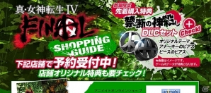 3DS「真・女神転生IV FINAL」新キャラクターのハレルヤ、ガストン、トキが公開！店舗別特典も全品ラインナップの画像13