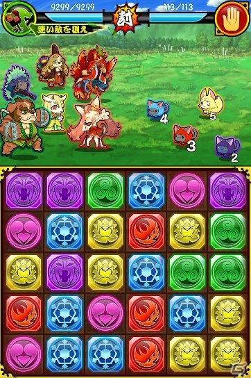 Mobage「戦国パズル!!あにまる大合戦」サイバーコネクトツーのマスコットキャラクター「シーニャ」が12月29日より再び登場！の画像5