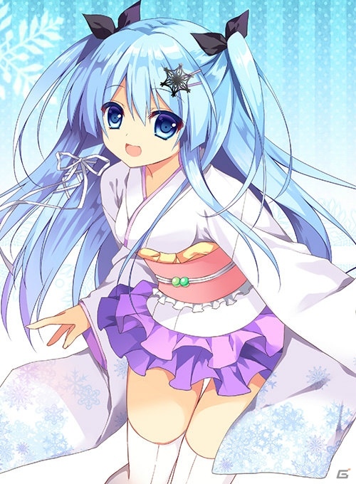 ニコニコアプリ「桃色大戦ぱいろん・生」見習い雪女「深雪」のExtreme版が登場！の画像1