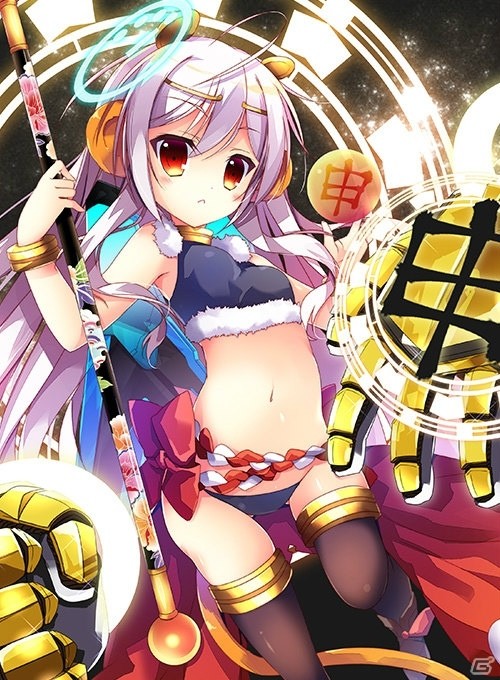 ニコニコアプリ「桃色大戦ぱいろん・生」デウス・エクス・マキナ、布留部ゆら、阿行、吽行の正月Ver.が登場！の画像1