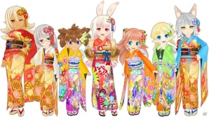 iOS/Android「ポップアップストーリー 魔法の本と聖樹の学園」新春キャンペーンが開催！お正月にちなんだ衣装や新ジョブが登場の画像4