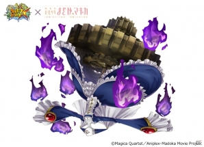 iOS/Android「フルボッコヒーローズX」と「劇場版 魔法少女まどか☆マギカ」のコラボ後半戦がスタート！ボイス付きのほむらが登場の画像2