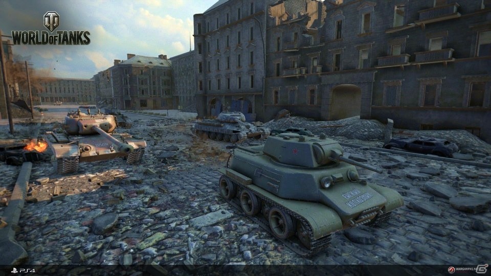 PS4版「World of Tanks」第二次オープンβテストが1月8日より実施決定！参加者には初代PSカラーのプレミアム車輌がプレゼントの画像4
