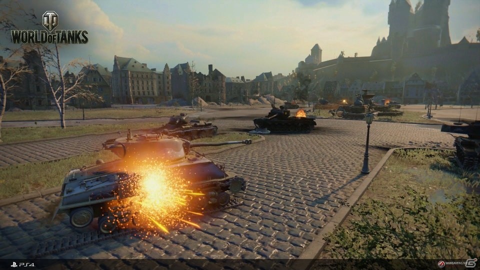 PS4版「World of Tanks」第二次オープンβテストが1月8日より実施決定！参加者には初代PSカラーのプレミアム車輌がプレゼントの画像5