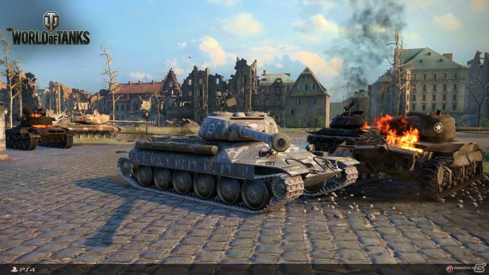 PS4版「World of Tanks」第二次オープンβテストが1月8日より実施決定！参加者には初代PSカラーのプレミアム車輌がプレゼントの画像8