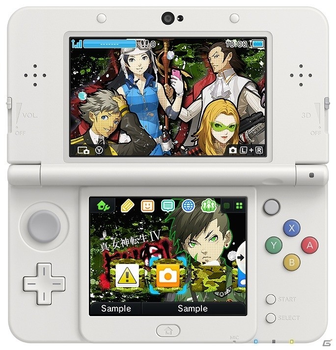 3DS「真・女神転生IV FINAL」先着購入特典のオリジナルテーマのイメージ画像が公開！の画像1