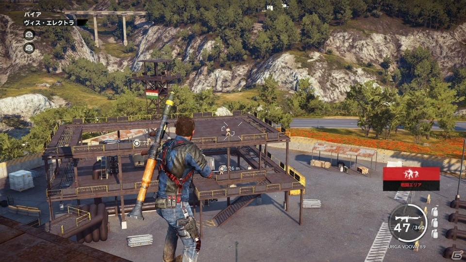 目を引く乗り物の数々も！PS4/Xbox One/PC「ジャストコーズ3」序盤のミッションを基本要素とともに紹介の画像24