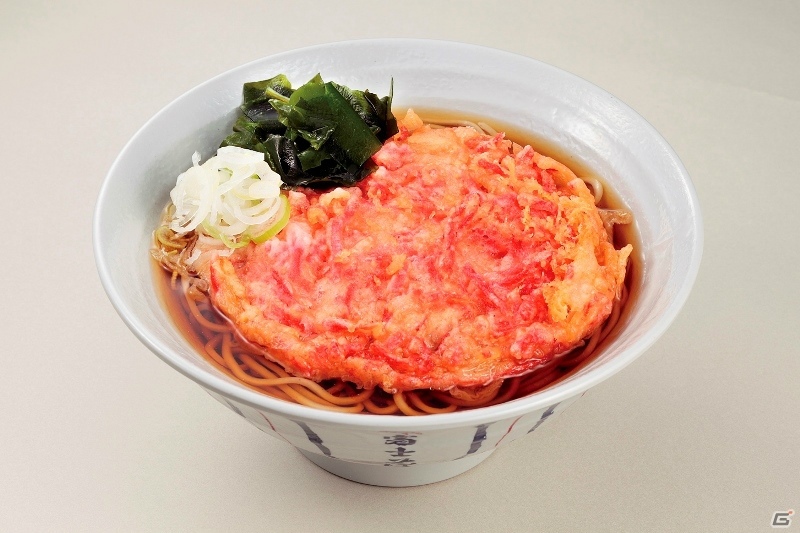 PS4/PS3「龍が如く 極」と「名代 富士そば」のコラボが実施！「紅生姜天そばセットミニカレー付」が600円で販売の画像1