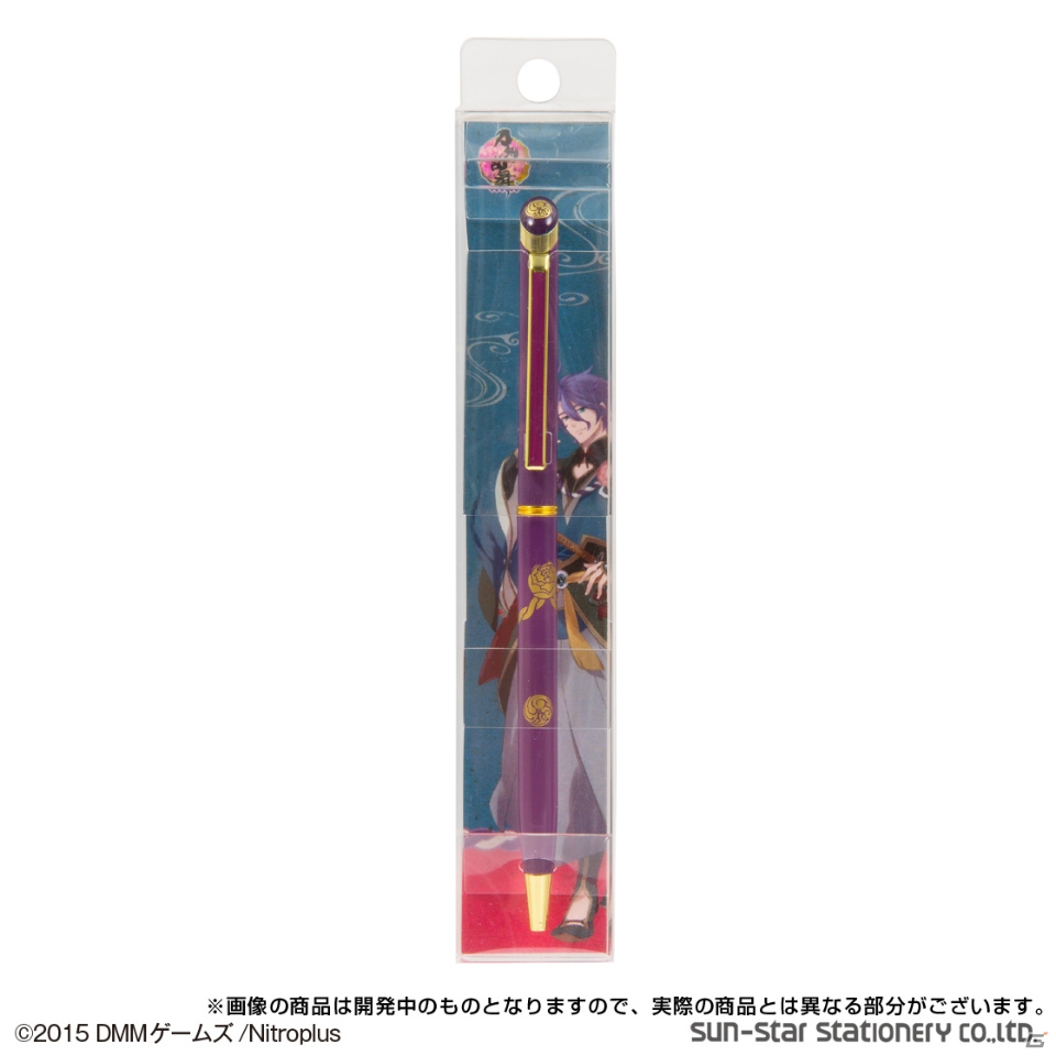 「刀剣乱舞-ONLINE-」雅のわかる文具セット「ボールペン＆みに手紙せっと」が登場！歌仙兼定など刀剣男士8人がラインナップの画像2