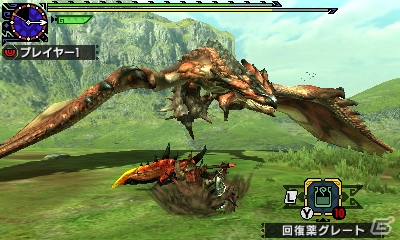 3DS「モンスターハンター クロス」イベントクエスト「カプコン・燃えるスピリッツ」の先行配信が「モンスターハンター スピリッツ」マシンにて開始！の画像3