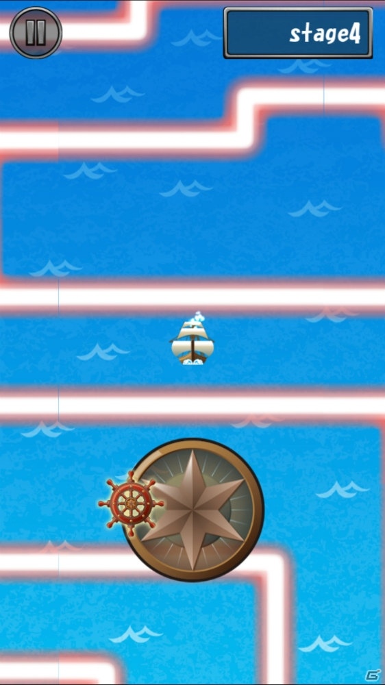 iOS/Android「I -アイ-」のプロローグアプリ第4弾「イライラ★クルーズ～マット編～」が配信！障害物を避けて魔の海域を脱出しようの画像4