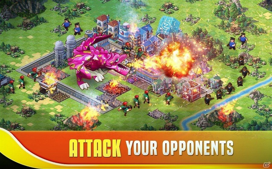 「ランブル・シティ」をもとによりPvP要素を強化した「Downtown Showdown」が全世界で配信の画像3