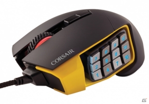 最大解像度12,000dpiのMOBA/MMO特化型ゲーミングマウス「SCIMITAR RGB」が1月23日に発売の画像1