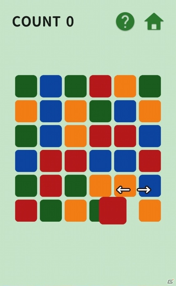 4色のブロックを揃えていく脳トレパズル「4Color」がiOS/Android向けに配信開始の画像3