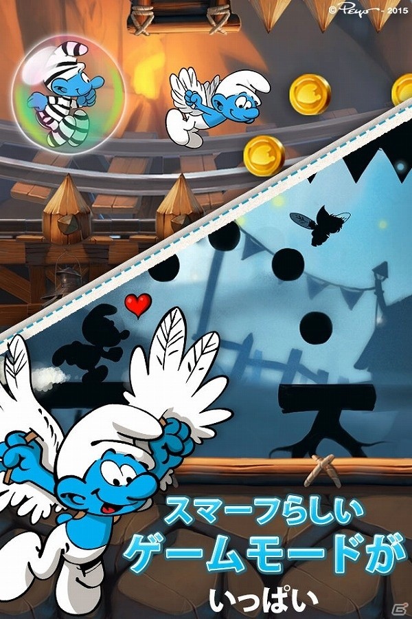 2Dグラフィックで繰り広げられるランゲーム「スマーフ エピックラン」がiOS/Android向けに配信開始！の画像4