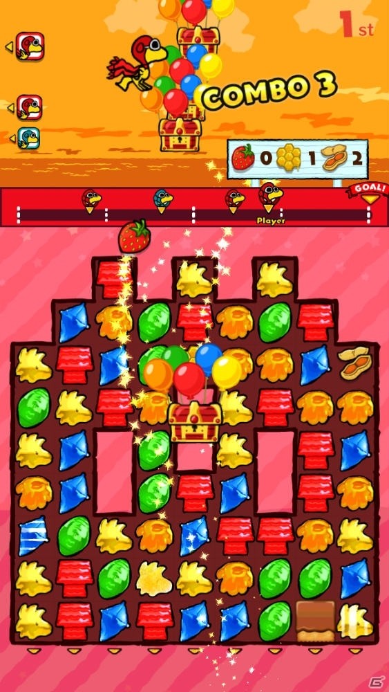 iOS/Android「スヌーピー ドロップス」新機能を搭載した通信対戦イベント「対戦！ウッドストックレース」が開催！の画像2