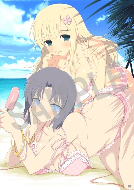 PS4「閃乱カグラ ESTIVAL VERSUS -少女達の選択- 桜 EDITION」の店舗別購入特典イラストが公開！の画像4