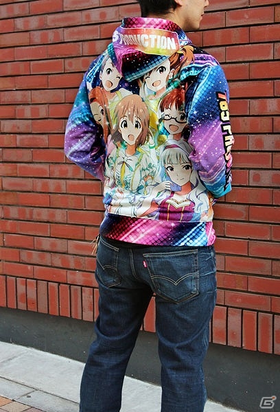 765プロのアイドルたちがデザインされた「765PROオールスターズ フルグラフィックパーカー」が4月上旬より発売の画像8