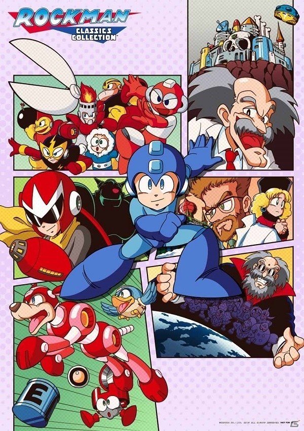 「ロックマン クラシックス コレクション」発売記念イラストコンテストが募集開始！店舗特典＆イーカプコン限定版の新情報も紹介の画像18