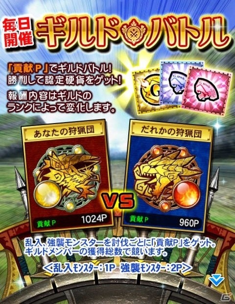 iOS/Android「モンハン 大狩猟クエスト」緊急クエスト「炎王辿る烈火の狩人」が開催！「みんなとバイオハザード チームサバイヴ」コラボCPもの画像3
