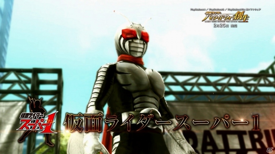 PS4/PS3/PS Vita「仮面ライダー バトライド・ウォー 創生」昭和ライダー紹介PVが公開！無料DLC「仮面ライダーゴースト」も紹介の画像8