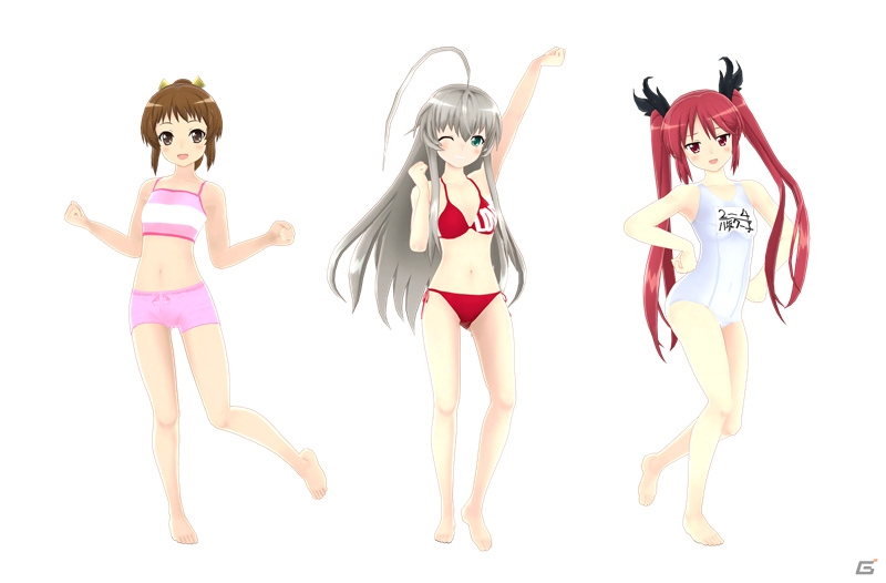 PS Vita「ミラクルガールズフェスティバル」DLC「水着セット」が1月28日より順次配信決定の画像7