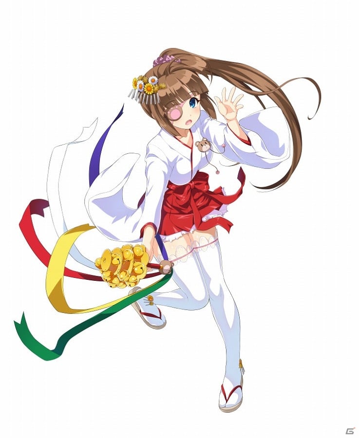 Mobage/GREE/dゲーム「VALKYRIE DRIVE -SIREN-」巫女装束の美少女たちを手に入れよう！レイドイベント「巫女って巫女って大召喚!!」が開催の画像6