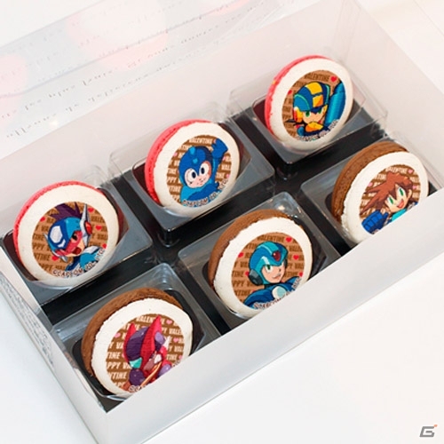 「MHX」「逆転裁判」「ロックマン」のバレンタインロールケーキ＆マカロンが1月下旬に発売決定の画像13