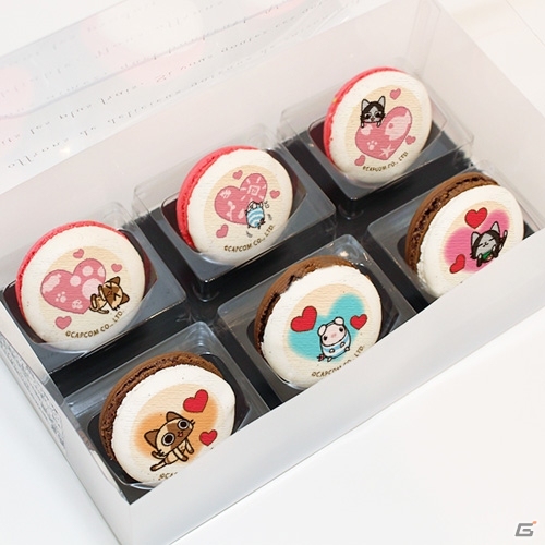 「MHX」「逆転裁判」「ロックマン」のバレンタインロールケーキ＆マカロンが1月下旬に発売決定の画像5