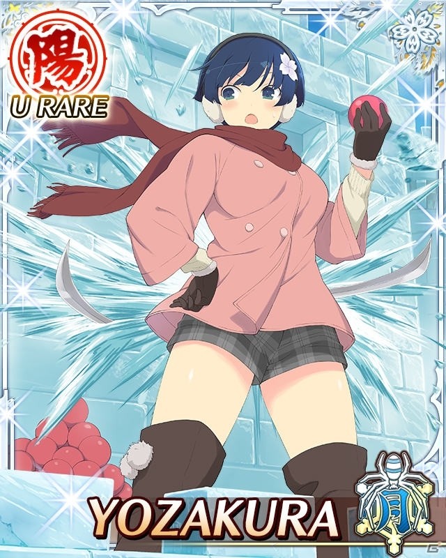 「閃乱カグラ NewWave Gバースト」夕焼＆深里が報酬のイベント「揺れて！弾けて！スプラッシュ！一球にゅう魂！雪合戦！？」が開催！の画像3
