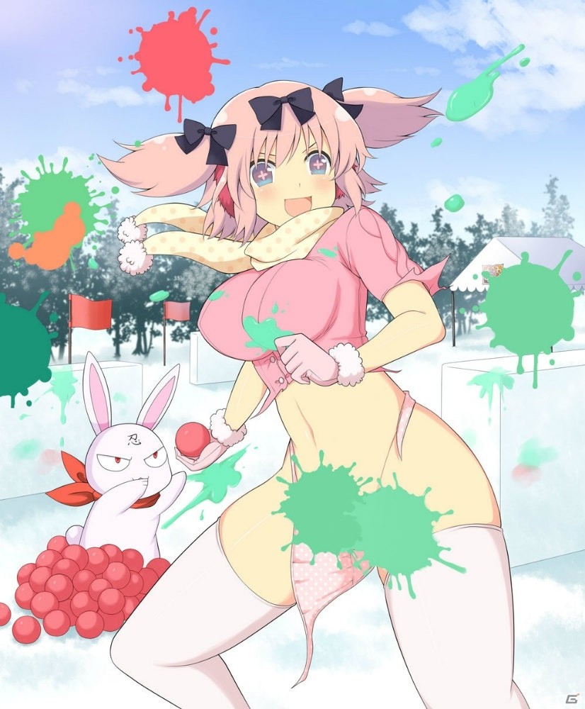 「閃乱カグラ NewWave Gバースト」夕焼＆深里が報酬のイベント「揺れて！弾けて！スプラッシュ！一球にゅう魂！雪合戦！？」が開催！の画像5