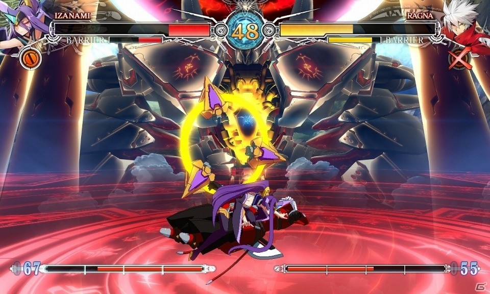 AC「ブレイブルー セントラルフィクション」冥王・イザナミが1月28日より参戦！浮遊に時止めとユニークな性能も一挙紹介の画像19