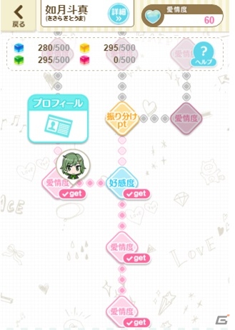 iOS/Android「ボーイフレンド（仮）」気になるカレとの距離は？特別コンテンツも見られる新機能「愛情度」が実装！の画像2