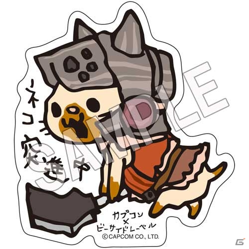 「カプコン」×「B-SIDE LABEL」面白くってかっこいいコラボステッカー第3弾が発売！の画像7