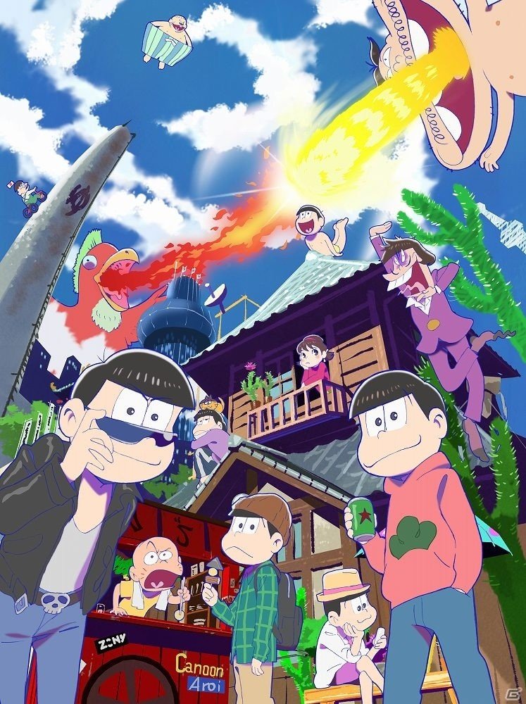 「ジーンクロス」iOS版が配信開始！アニメ「おそ松さん」が2月末に参戦決定の画像1