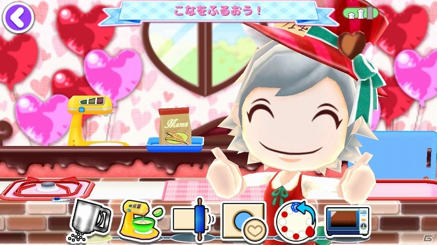 iOS/Android「クッキングママ おりょうりしましょ！」スイーツなレシピとかわいい衣装がセットになったバレンタインパックが登場！の画像22