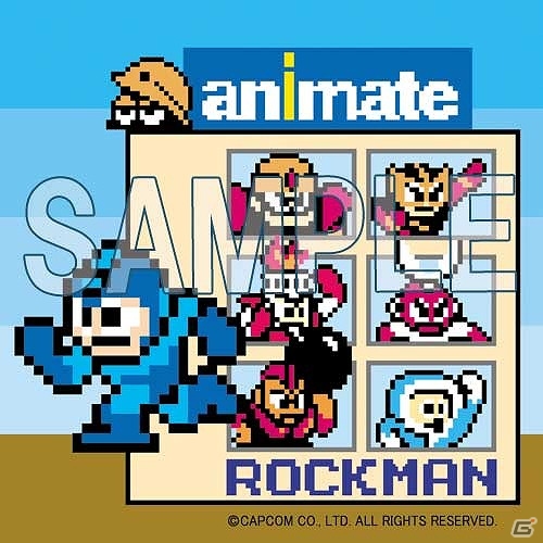 3DS「ロックマン クラシックス コレクション」発売記念！アニメイトとコラボした期間限定ショップが2月6日よりオープンの画像14