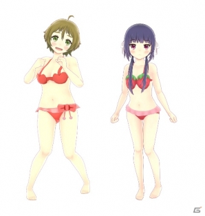 PS Vita「ミラクルガールズフェスティバル」DLCコスチューム「水着セット」第1弾の販売がスタート―「ゆるゆり」など3作品が登場！の画像7