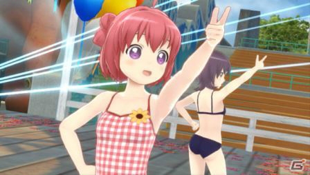 PS Vita「ミラクルガールズフェスティバル」DLCコスチューム「水着セット」第1弾の販売がスタート―「ゆるゆり」など3作品が登場！の画像6